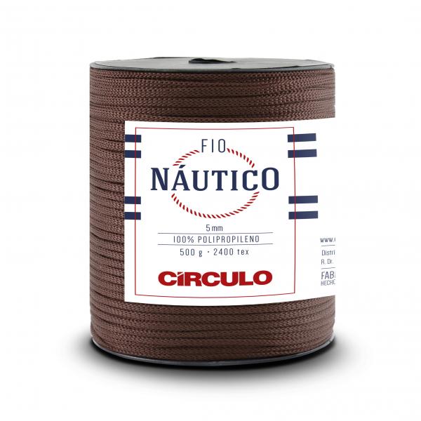FIO NAUTICO 5MM - COR 7382 CHOCOLATE